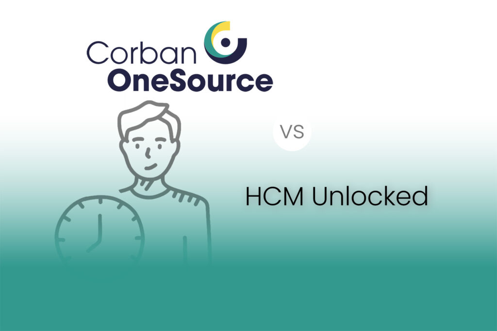 corban onesource vs hcm unlocked